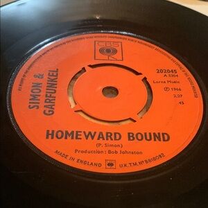 💥3/$20 Vintage Simon & Garfunkel Vinyl Record 45 RPM